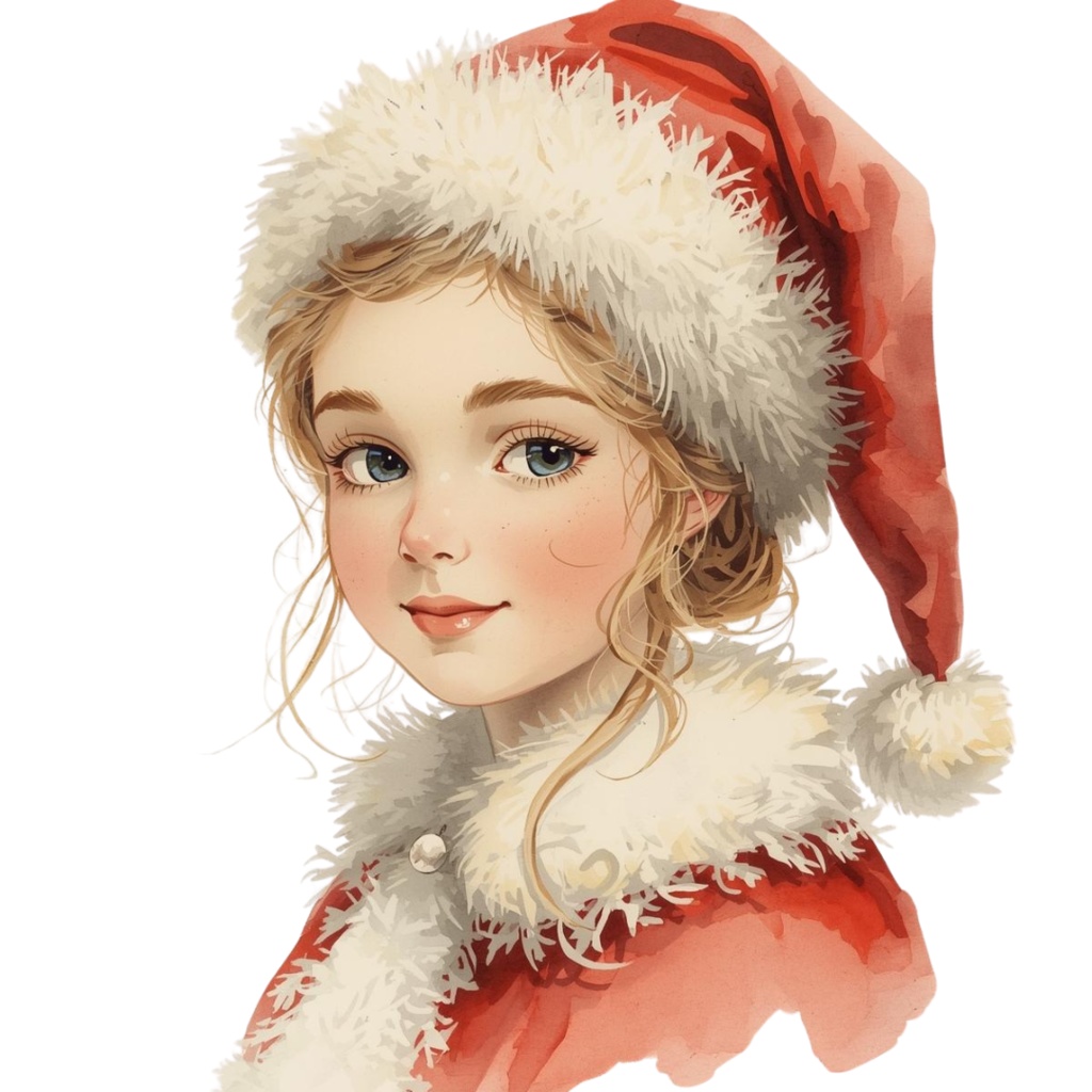 【サンタガール】クリスマス素材10点