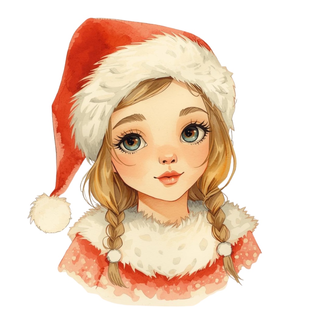 【サンタガール】クリスマス素材10点