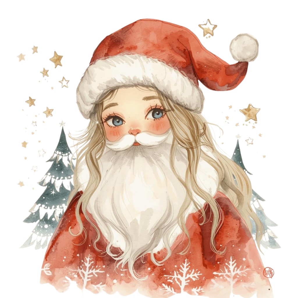 【サンタガール】クリスマス素材10点