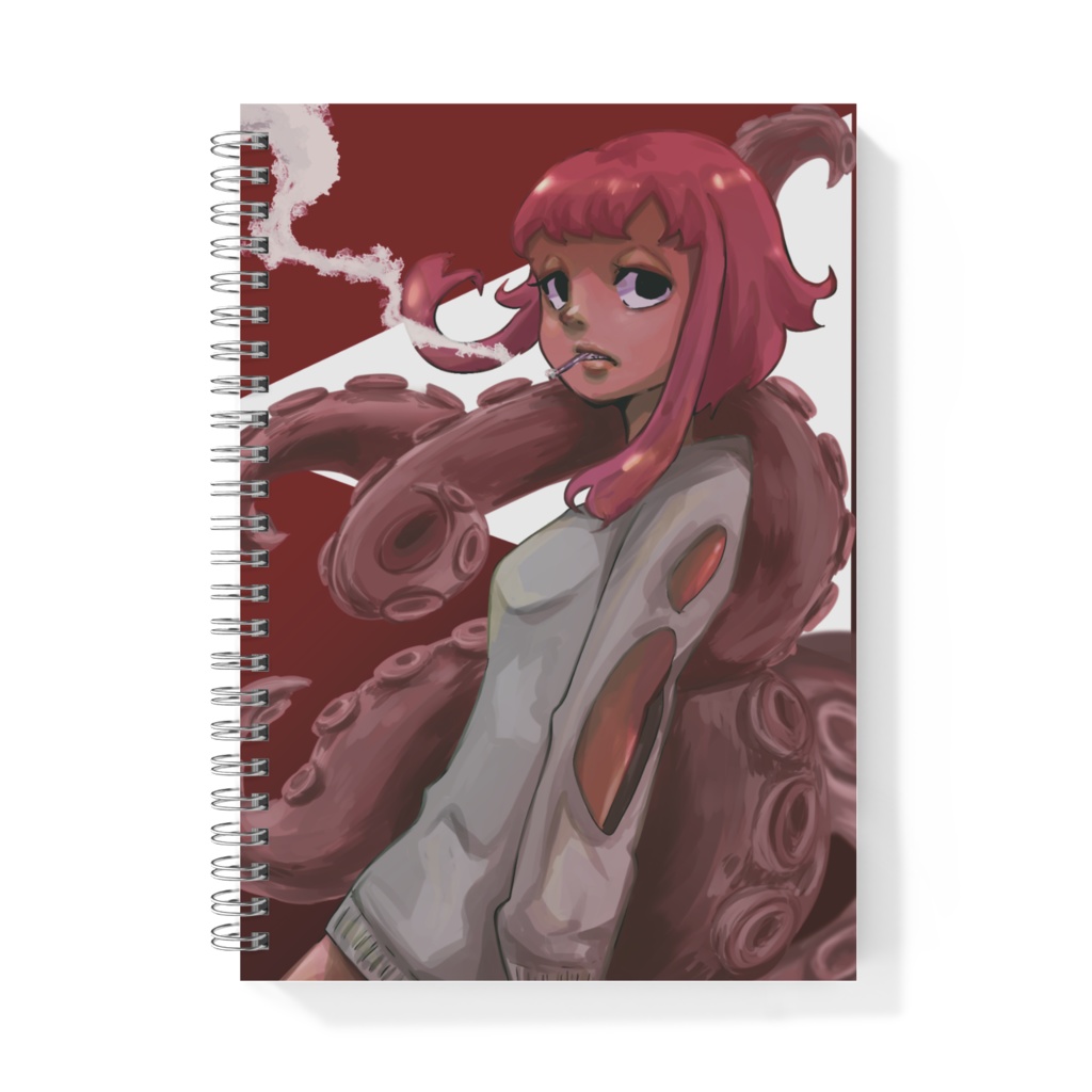 octopus girl リングノート