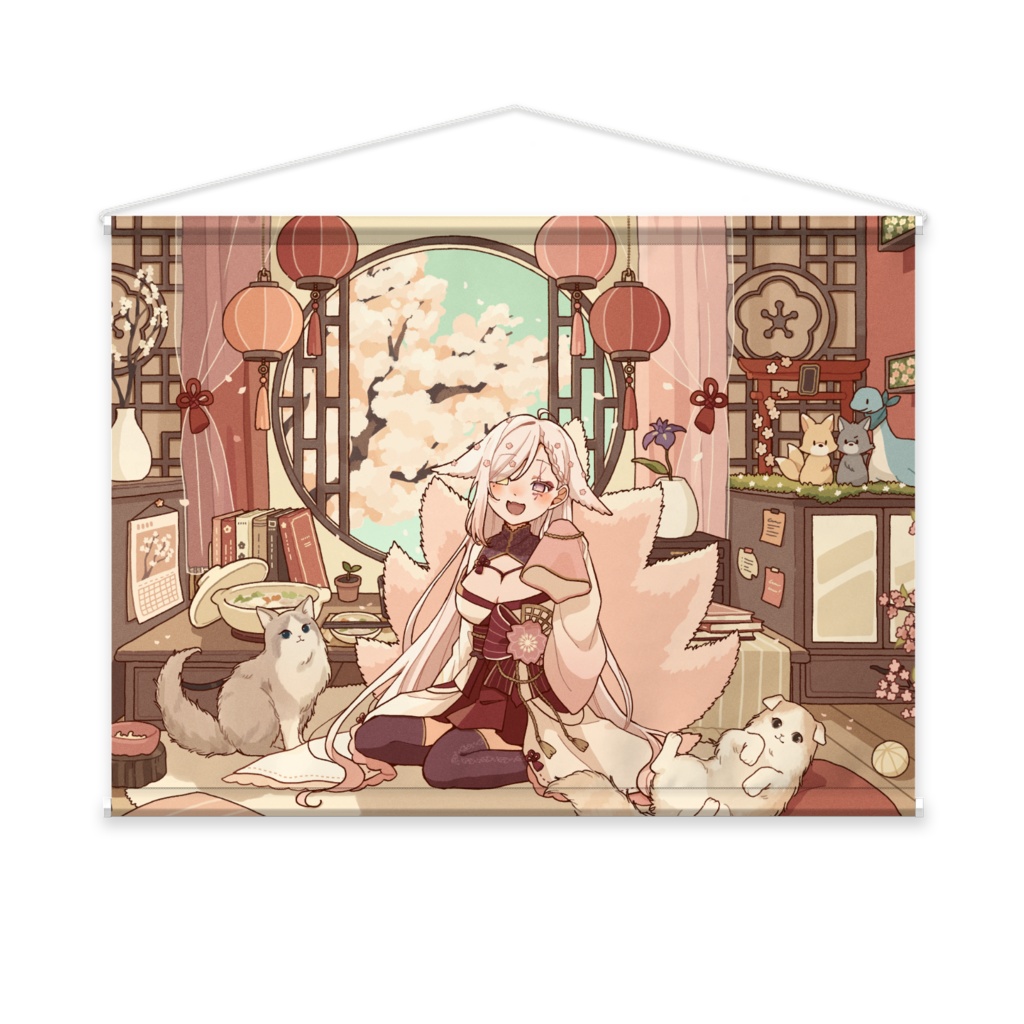 10周年記念グッズータペストリー