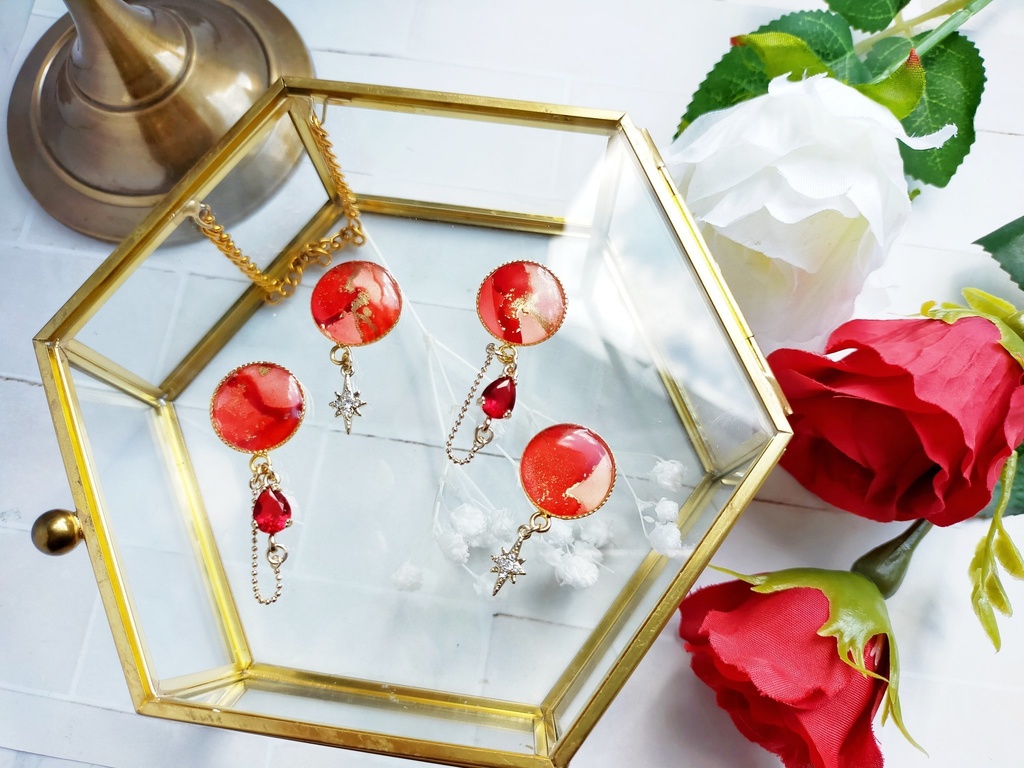 【イヤリング・ピアス】Diluc