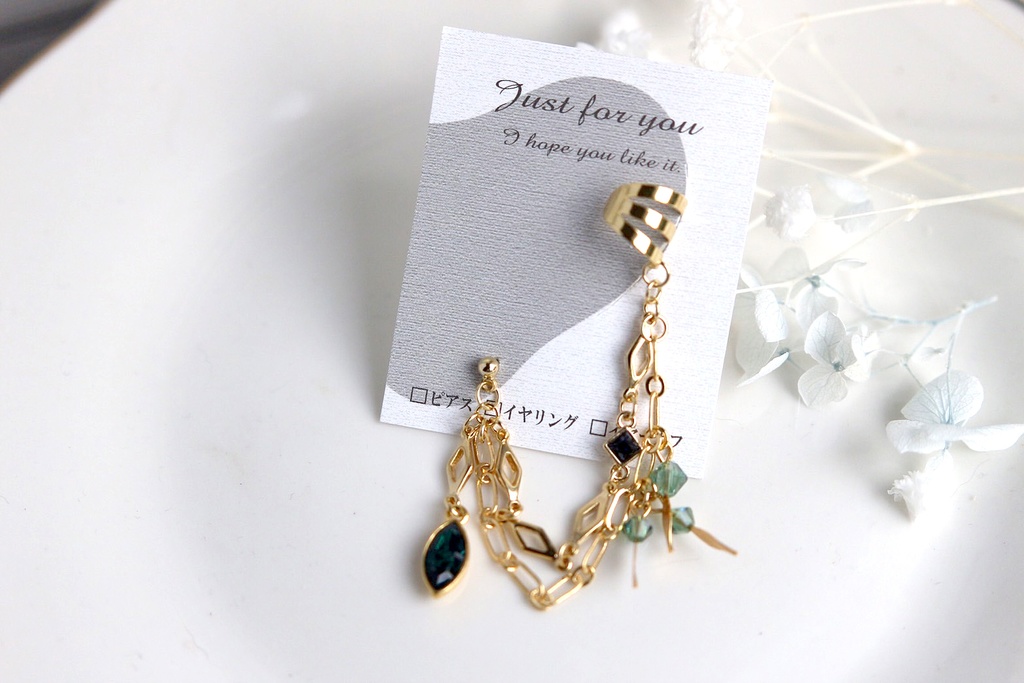 【イヤーカフ&ピアス】アルハイゼン カーヴェ