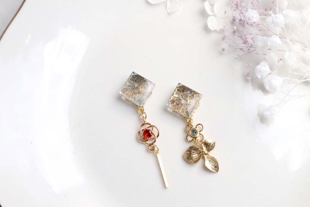 【ピアス／イヤリング】申鶴