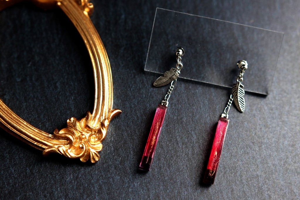 【ピアス】stickシリーズ　ローレン・イロアス