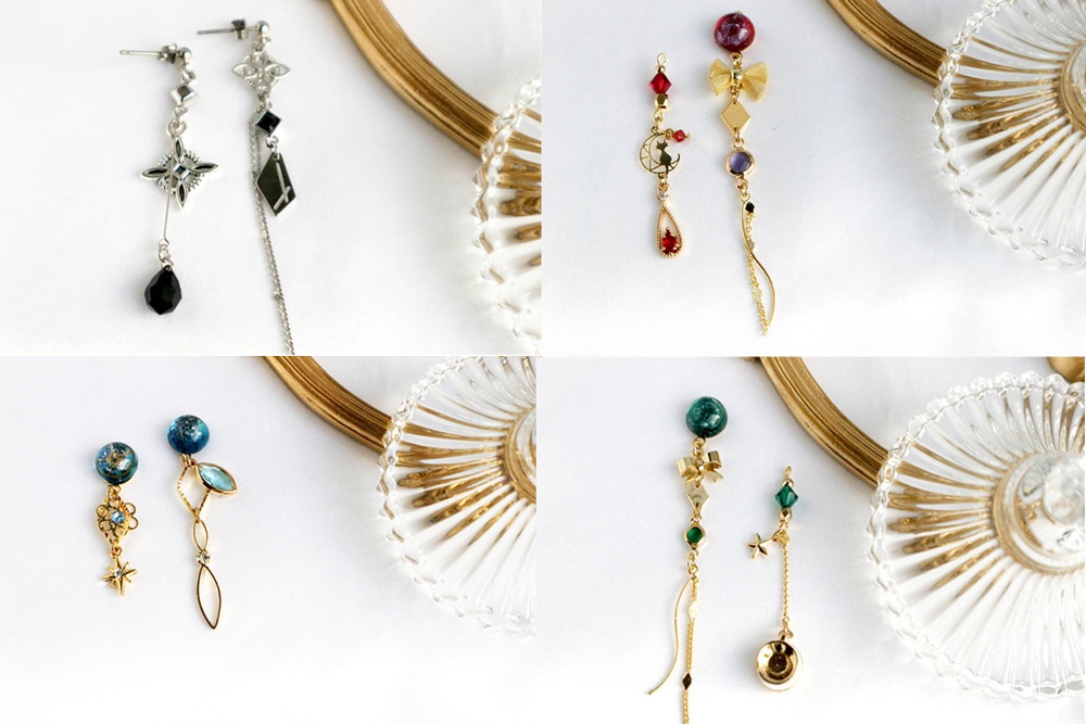 ★【耳飾り】壁炉の家 リネット フレミネ