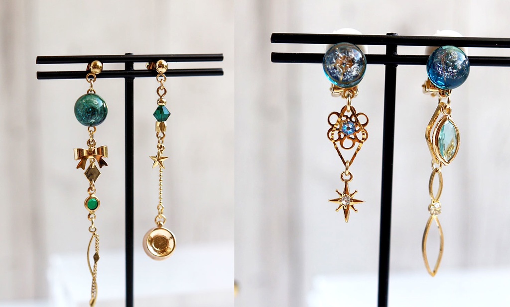 ★【耳飾り】壁炉の家 リネット フレミネ