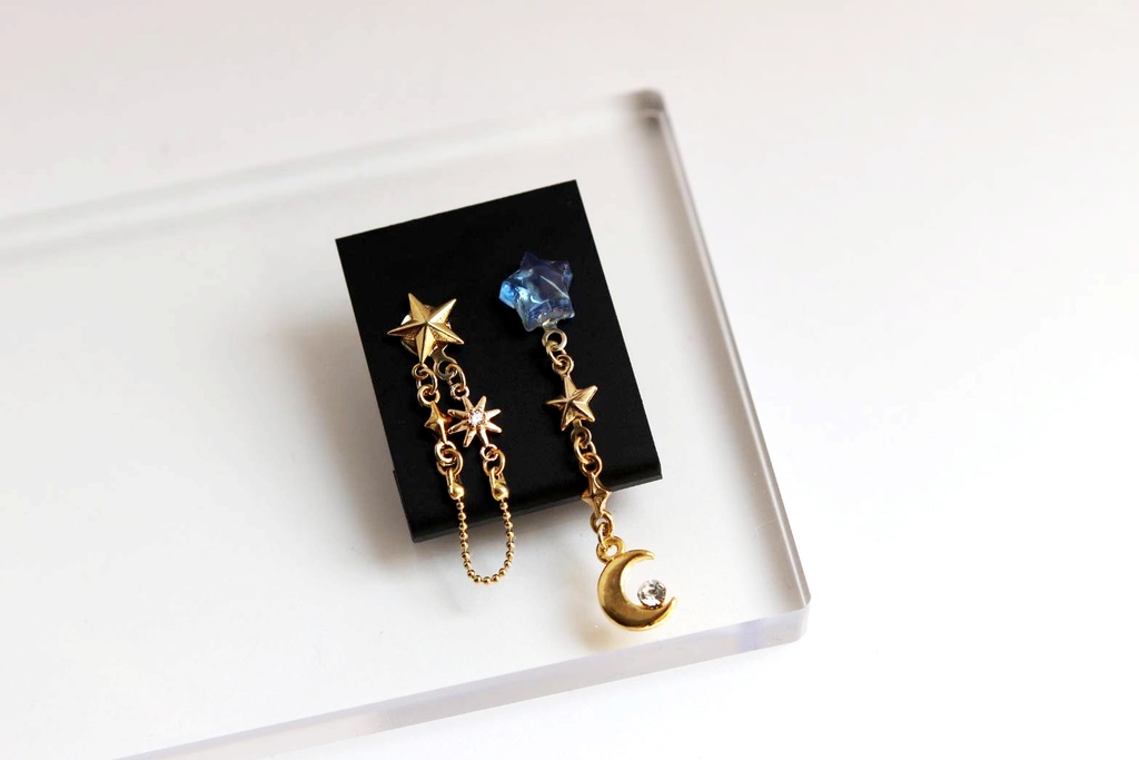 【ピアス】夜空の星