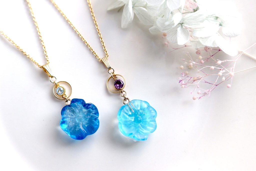 【ネックレス】華水