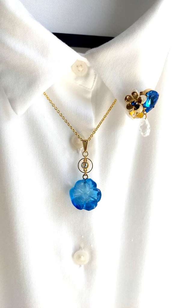 【ネックレス】華水