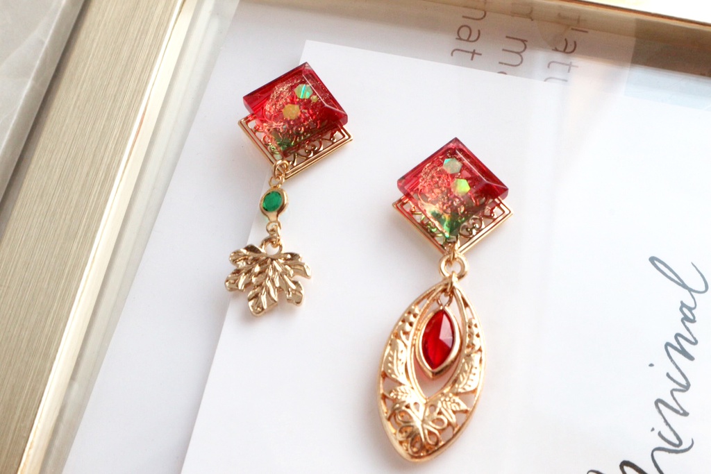 【ピアス／イヤリング】楓原万葉