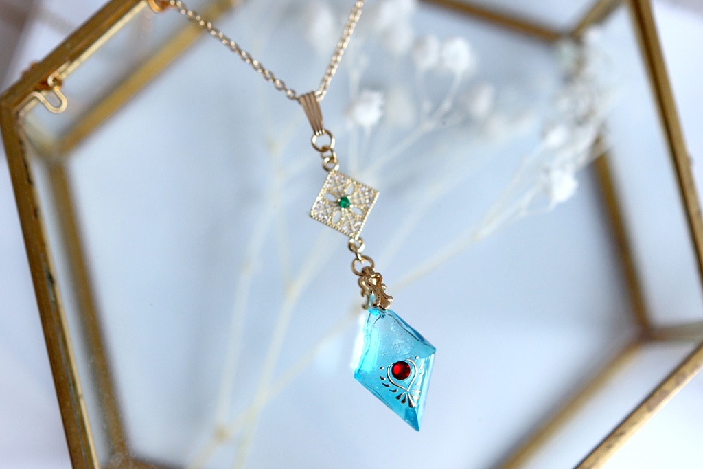 【ネックレス】rhombus stone　アナイクス