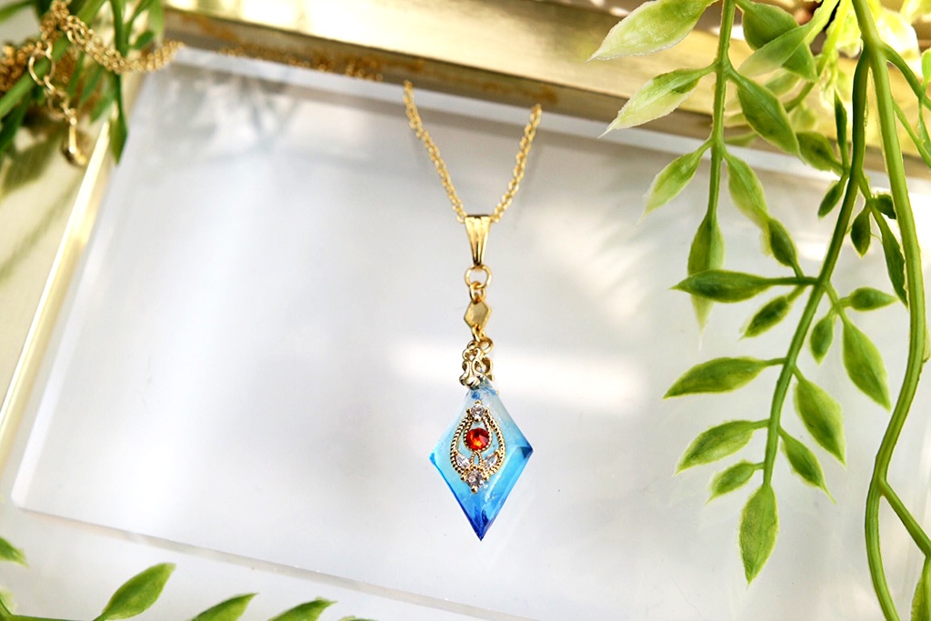 【ネックレス】rhombus stone　タルタリヤ