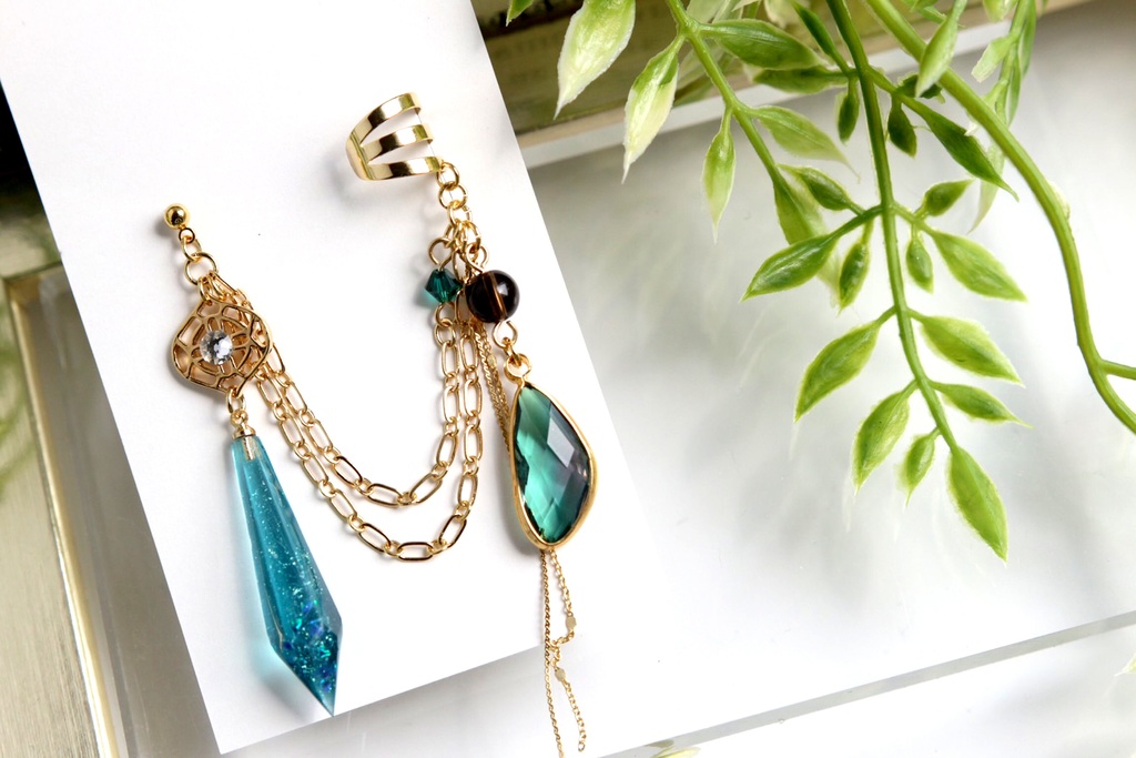 ★【イヤーカフ＆耳飾り】忌炎