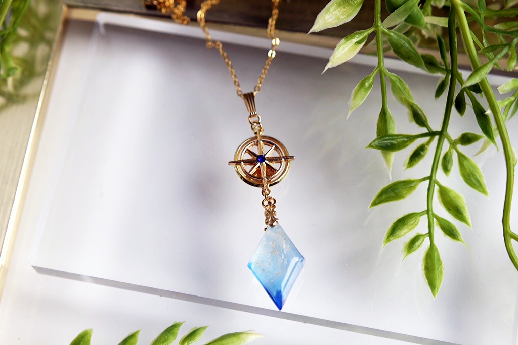 【ネックレス】rhombus stone　ファイノン