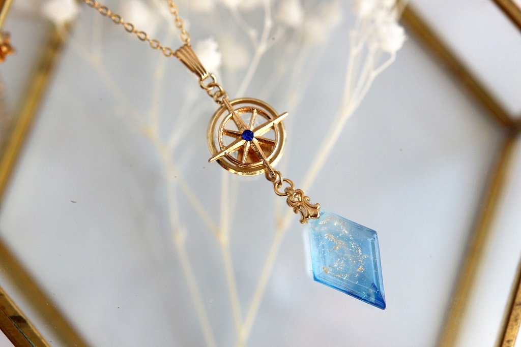 【ネックレス】rhombus stone　ファイノン