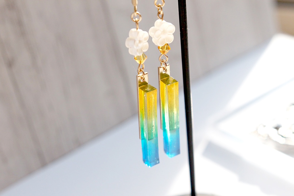 【ピアス】vivid stick