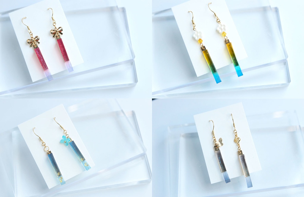 【ピアス】vivid stick