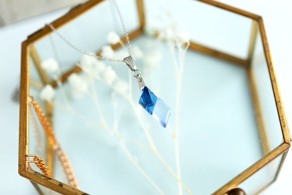 (ネックレス)mini rhombus