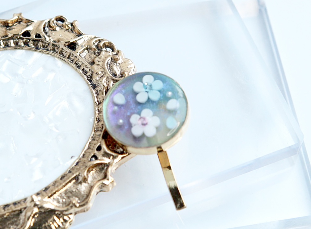 【ポニーフック&ピアス】pti flower