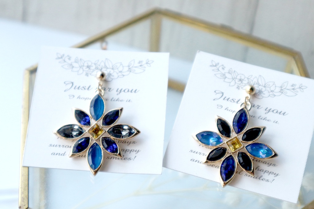 【タイタックピン】蒼炎