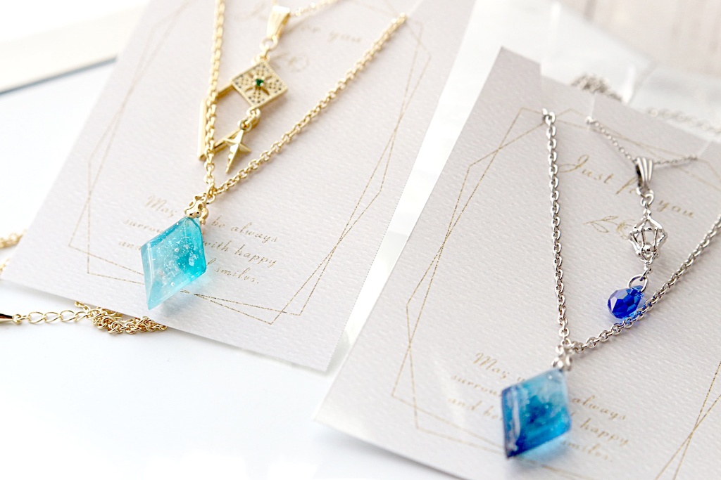 【ネックレス】２連ネックレス　ファルカ・フリンズ