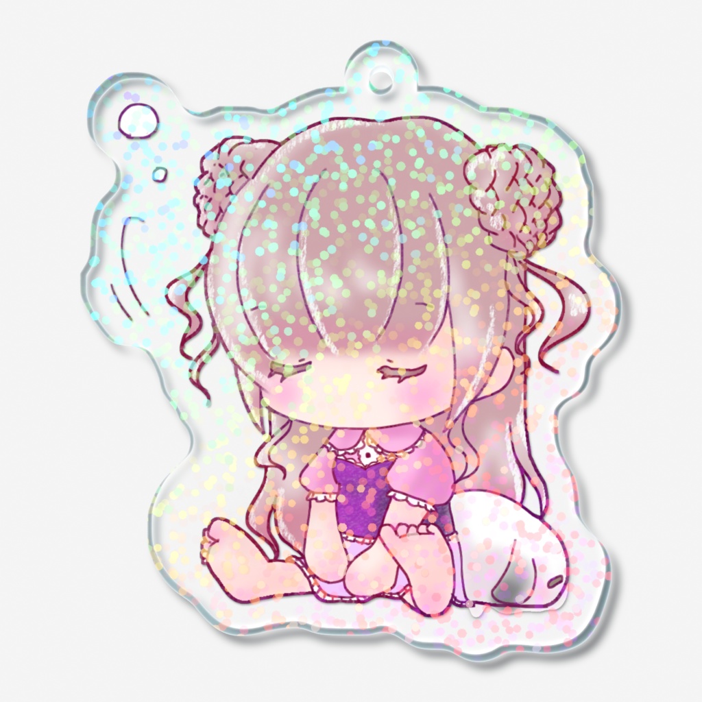 ホログラムアクリルキーホルダー
