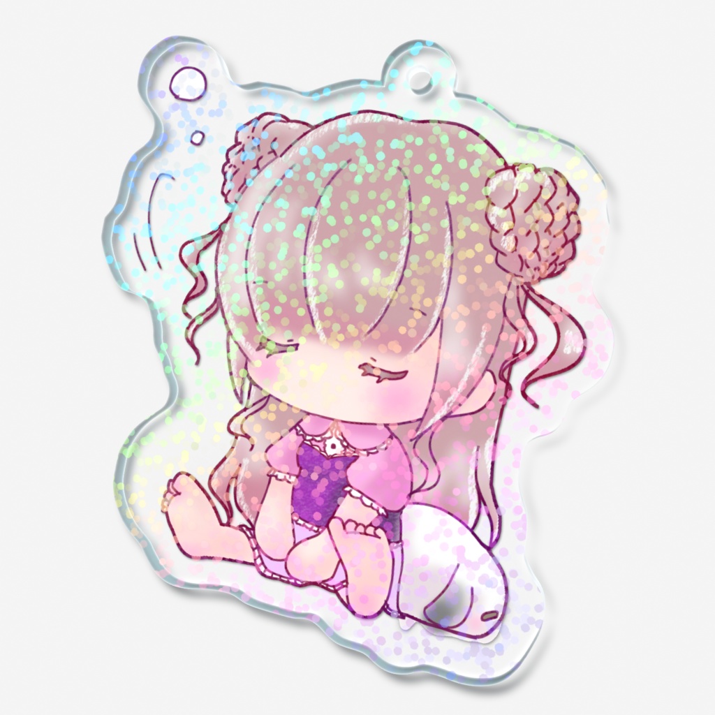 ホログラムアクリルキーホルダー