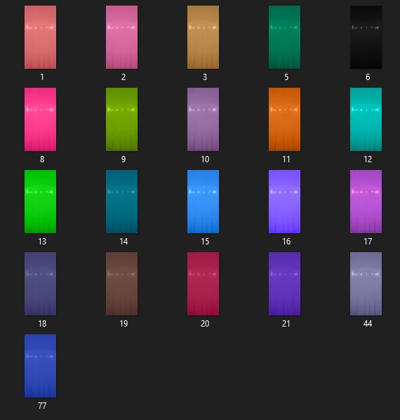 ✧【Vroid】ヘアプリセット ✧ Vroid straight hair with bangs 前髪のあるストレートヘア ✧