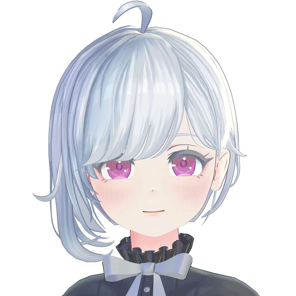 【Hair】Asymmetrical Bob【6アバター対応】