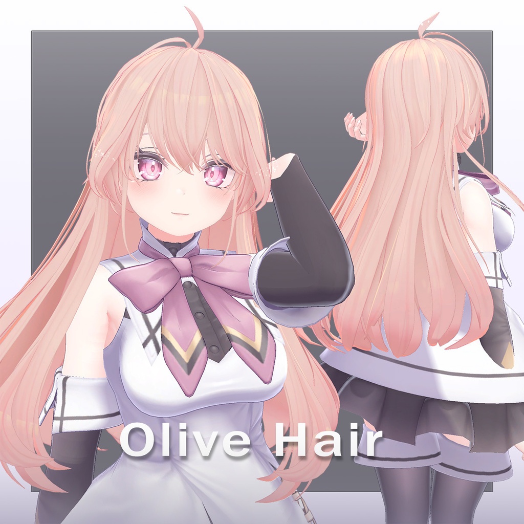 【髪型】Olive Hair Remake【10アバター対応】