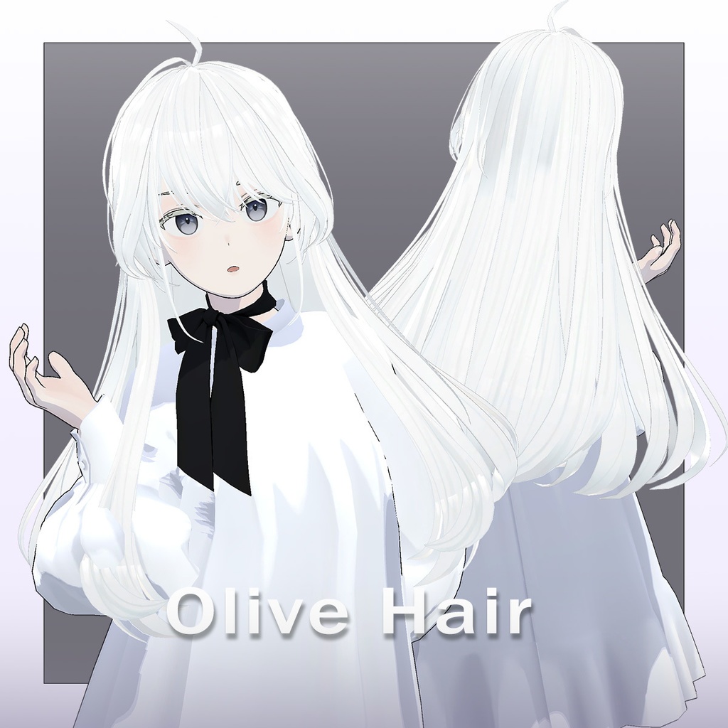 【髪型】Olive Hair Remake【10アバター対応】