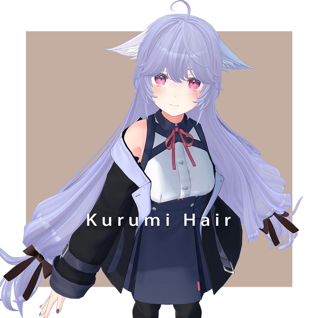 【髪型】Kurumi Hair【10アバター対応】