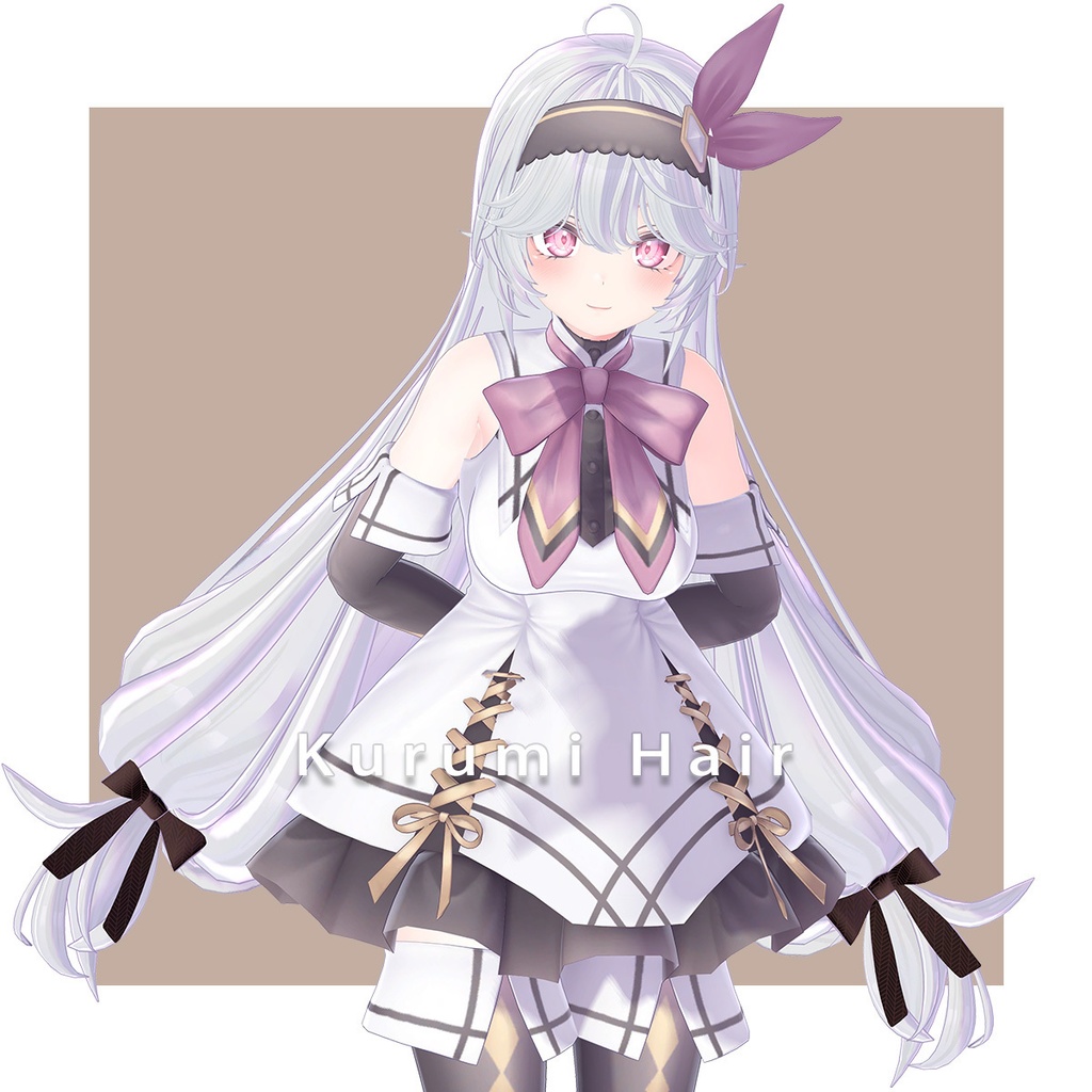 【髪型】Kurumi Hair【10アバター対応】