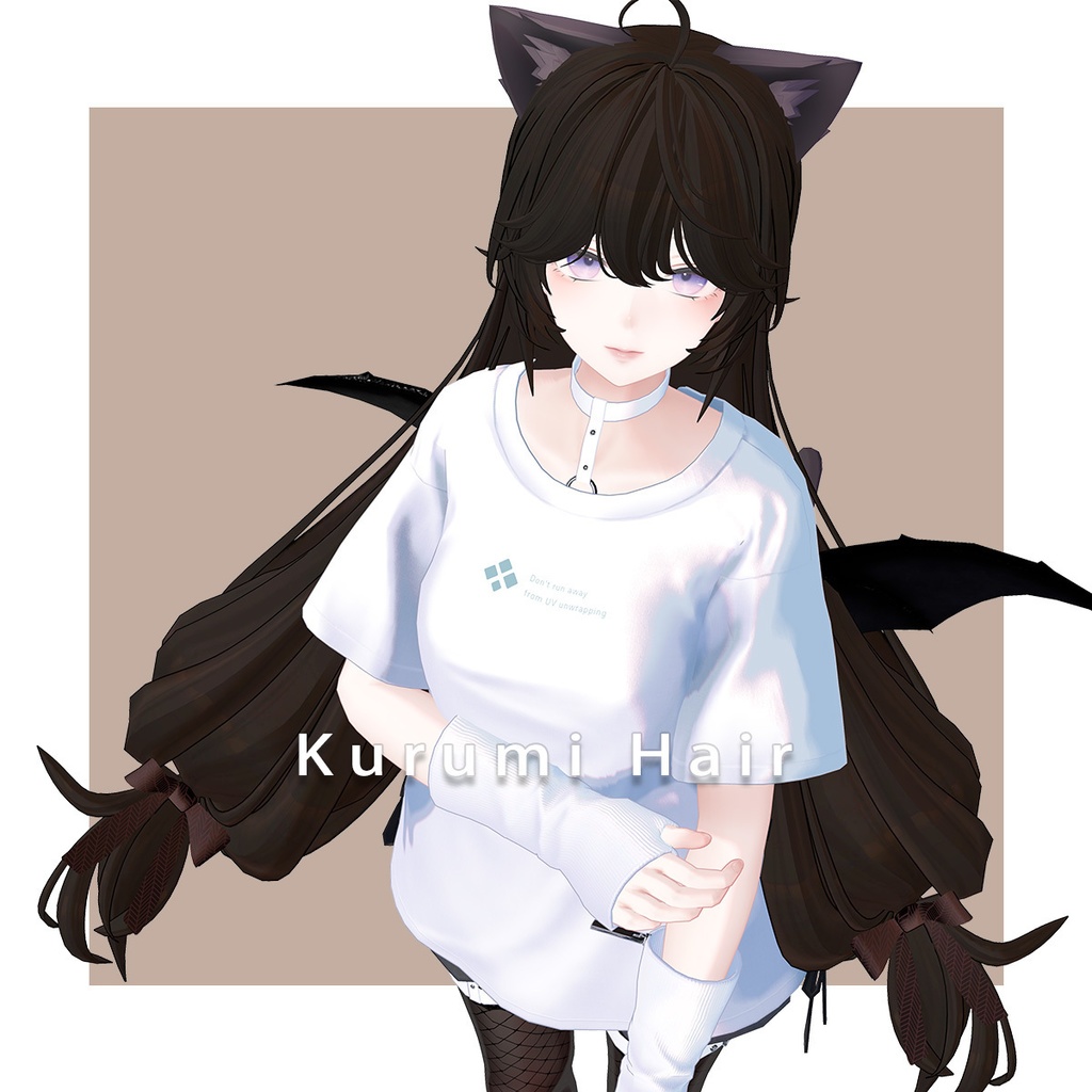 【髪型】Kurumi Hair【10アバター対応】
