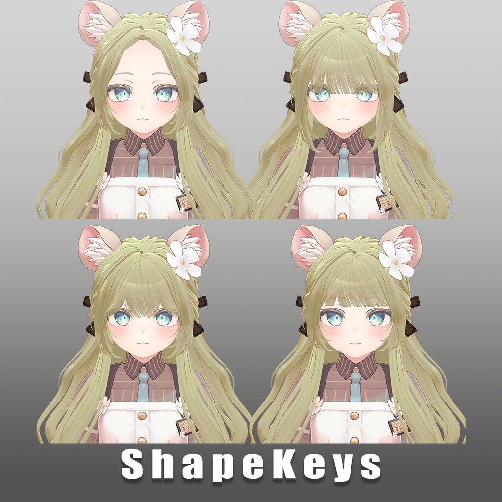 【髪型】Azalea Hair【7アバター対応】