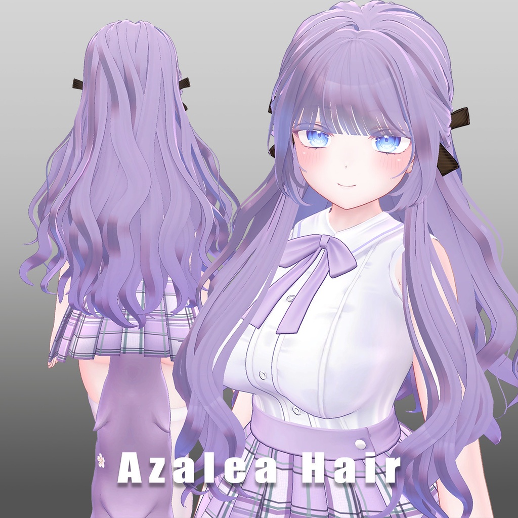 【髪型】Azalea Hair【7アバター対応】