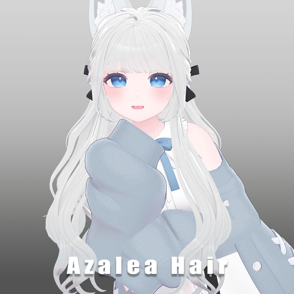 【髪型】Azalea Hair【7アバター対応】