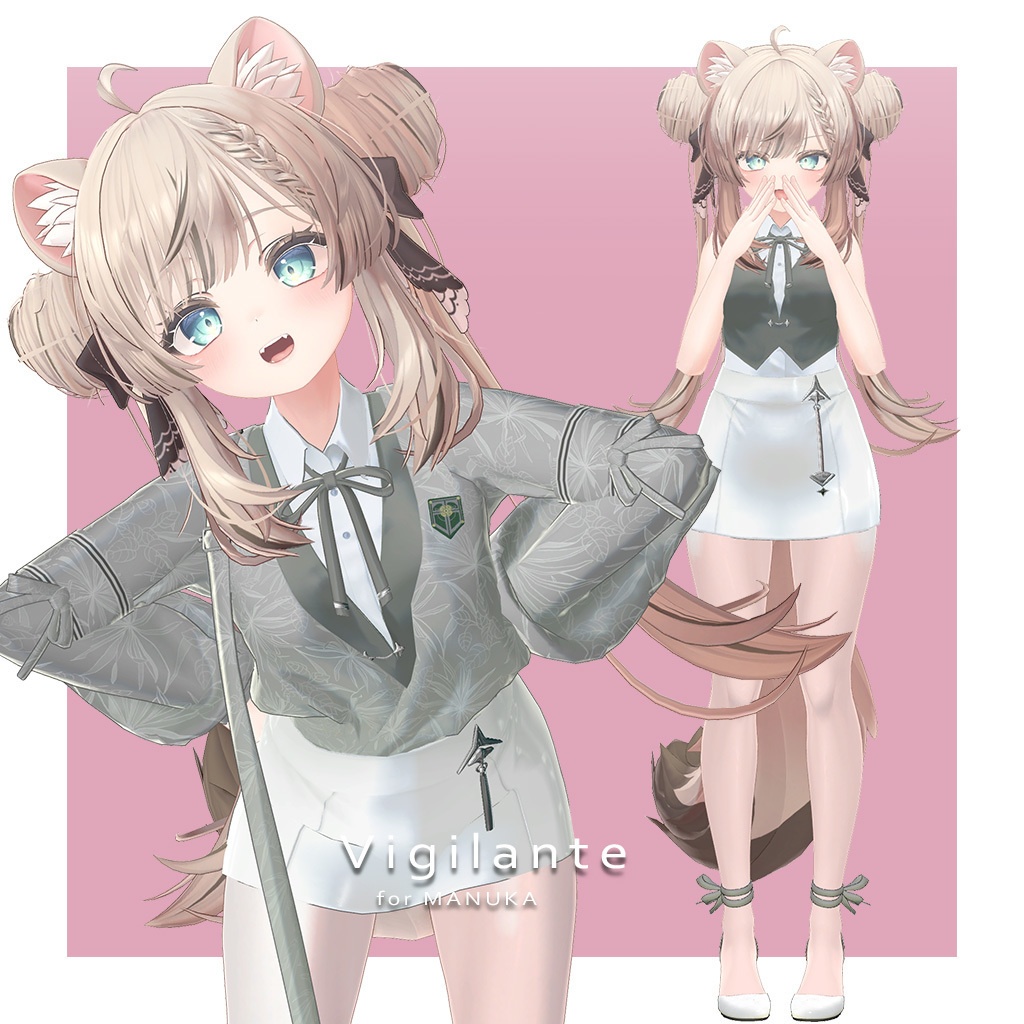 【VRChat衣装】Vigilante【複数アバター対応】