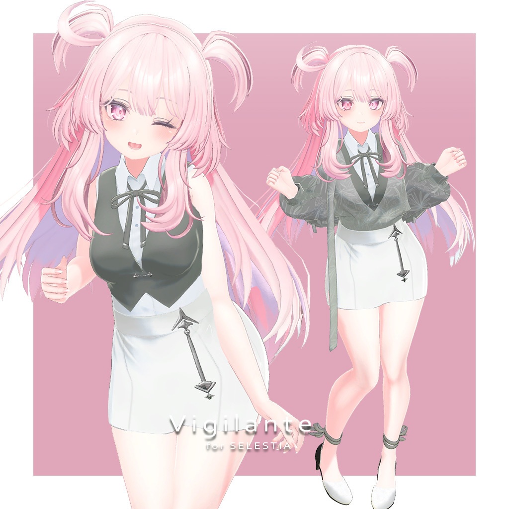 【VRChat衣装】Vigilante【複数アバター対応】