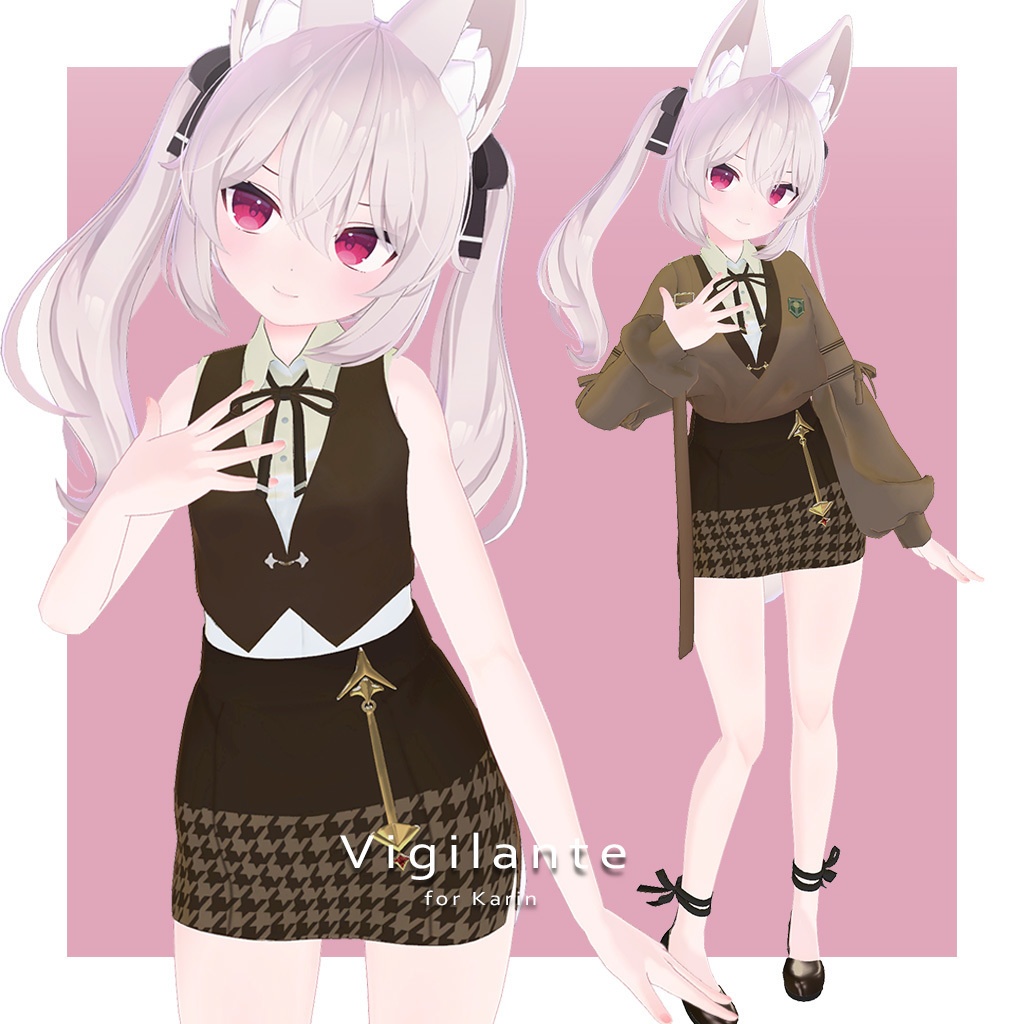【VRChat衣装】Vigilante【複数アバター対応】