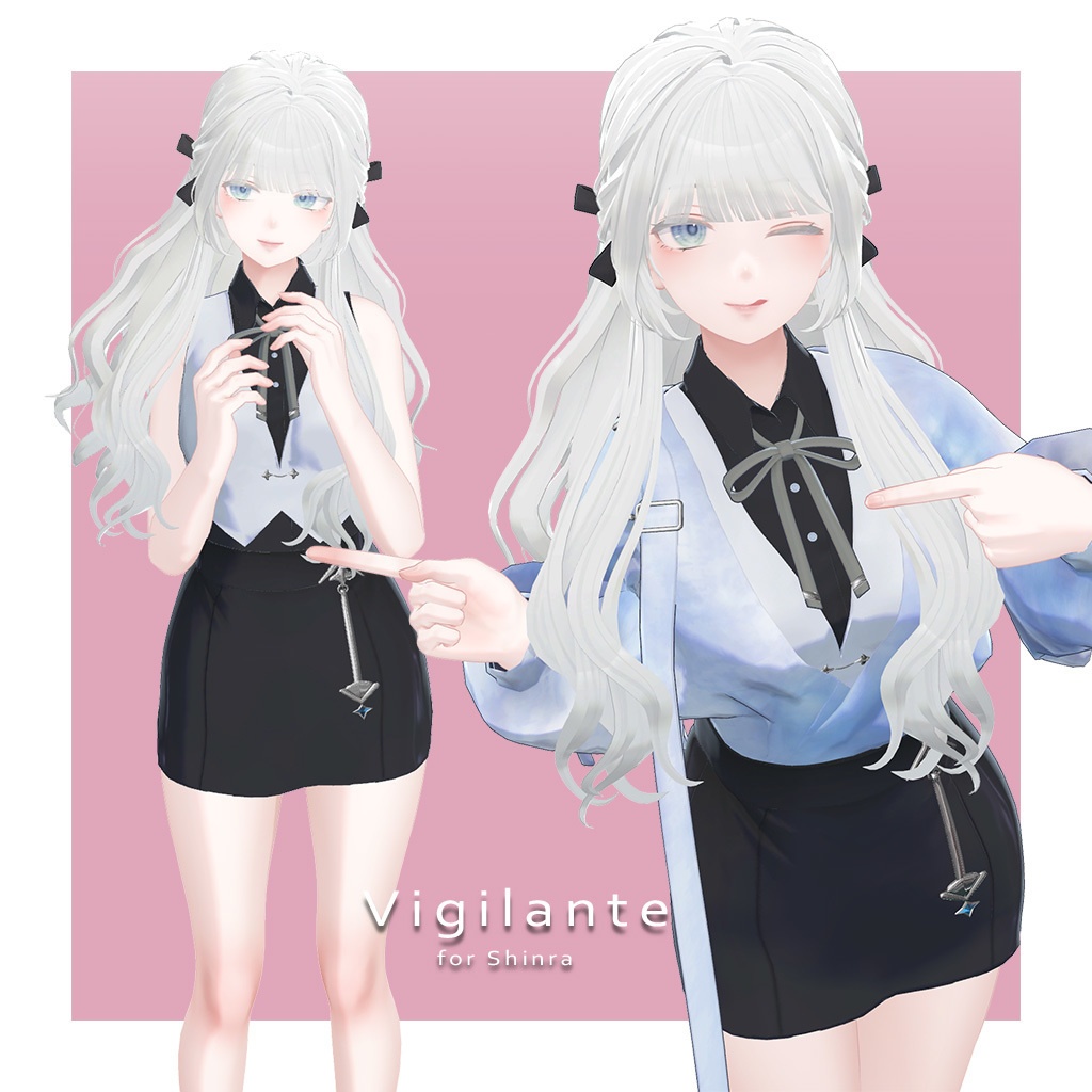 【VRChat衣装】Vigilante【複数アバター対応】