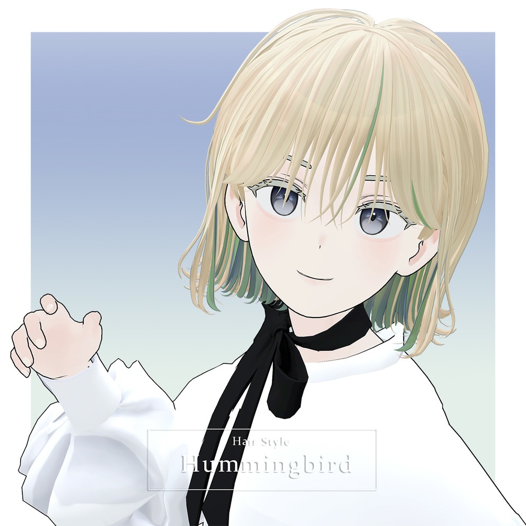 【髪型】Hummingbird【8アバター対応】