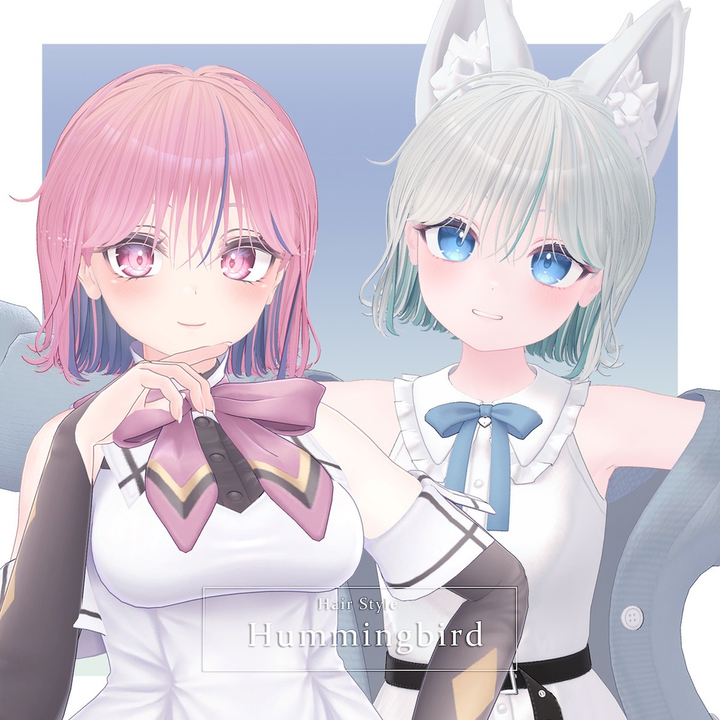【髪型】Hummingbird【8アバター対応】