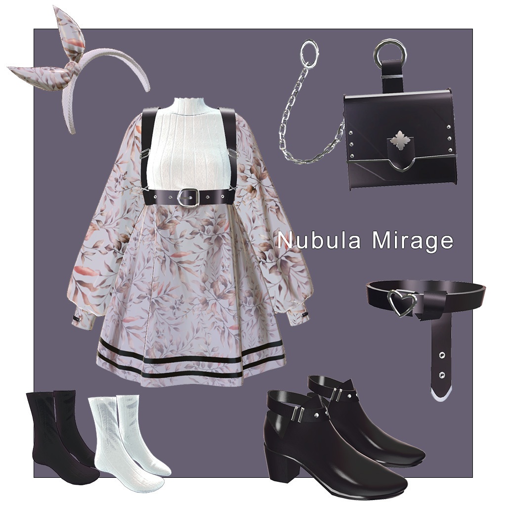 【VRC衣装】Nubula Mirage【複数アバター対応】