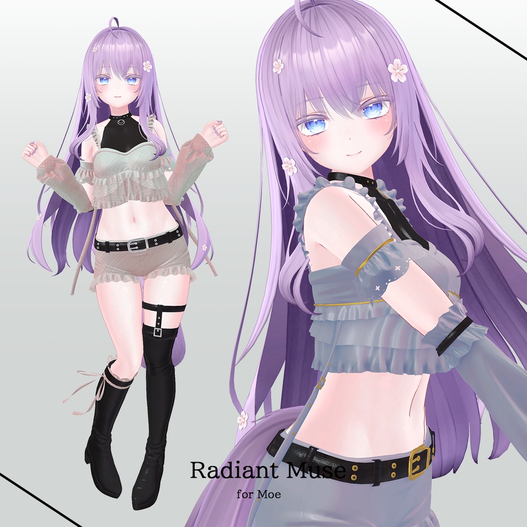 【VRC衣装】Radiant Muse【複数アバター対応】