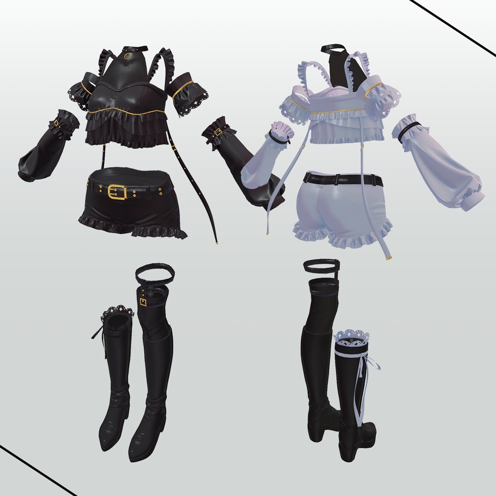 【VRC衣装】Radiant Muse【複数アバター対応】