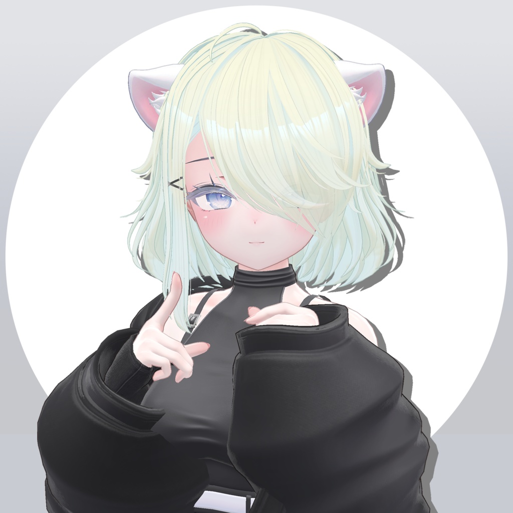 【髪型Hair】Oracle Veil【8アバター対応】