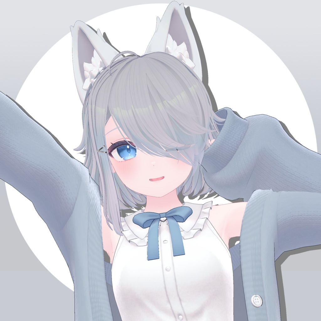 【髪型Hair】Oracle Veil【8アバター対応】