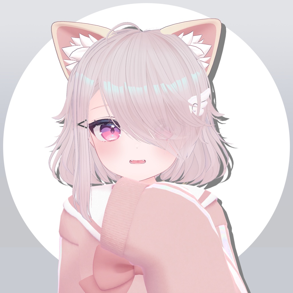 【髪型Hair】Oracle Veil【8アバター対応】